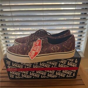 NWT Vans Southwestern Aztec Shoes men’s size 9